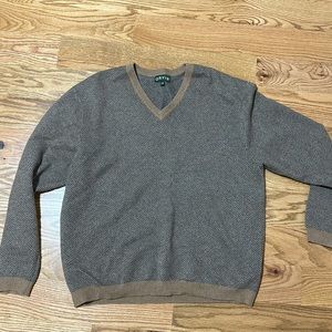 Orvis Mens herringbone Sweater